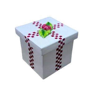 Vintage Bath & Body Works Holiday‎ Ceramic Cookie Jar
